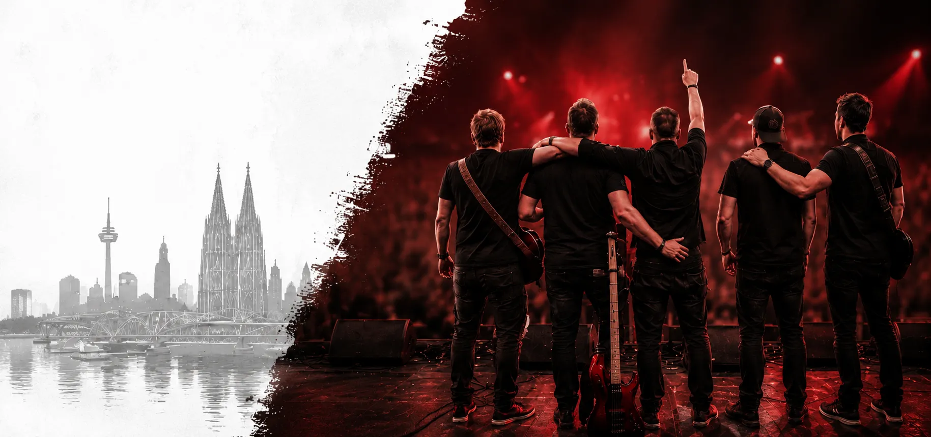 Domstadtbande vor Kölner Kulisse
